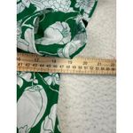 J.Crew Kelly Green Floral Smocked One-shoulder Cotton Summer Preppy Top Medium Photo 5