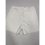 BLANK NYC NWT High Rise Long White Denim Shorts Size 31 (b9) Photo 4