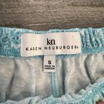 Karen Neuburger Blue Short Sleeve Crop Pant Pajama Set D20 Photo 4