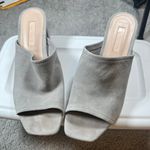 Topshop gray block heel sandals Photo 0