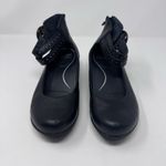 Dansko Black Leather Double Strap Studded Mary Jane Clogs Wedges Shoes Size 39 Photo 1