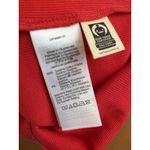 Madewell NWT  Regenerative Cotton Essential High Neck Tank Top Red Womens Large Photo 7