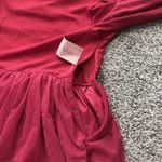 Holiday Red Tier Tulle Party Dress Whimsical Modest Christmas Festive L NWT READ Size L Photo 13