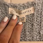 LA Hearts Gray Cardigan Sweater Photo 3