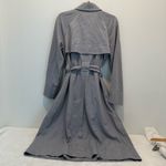Everlane  The Gathered Drape Trench Coat in Grey Small Photo 7