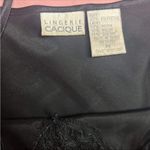 Vintage Black Lace Lingerie Top Size M Photo 7