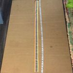 Eliza B. Rainbow Belt M Stripes Dopamine Coconut Girl Festival Hippie Whimsy Yellow Photo 5