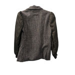 Maeve Anthropologie Mixed Media Relaxed Jacket Blazer Size 2 Women's Black Photo 4