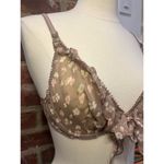 None Free People Chiffon Floral Front Tie Bra Photo 3
