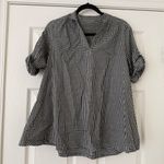 Madewell 100% Cotton Gingham Blouse Photo 0