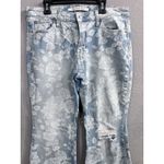 Celebrity Pink Womens Juniors Mid Rise Flare Jeans Roses Blue 9/29 Photo 1