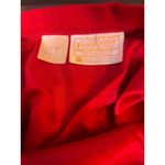 Pendleton 100% Wool Skirt Vintage A-Line Midi Pockets Career Office Red Size 10 Photo 5