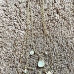 Layered Star And Moon Necklace Gold Photo 0