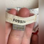 Fossil  Woman’s Casual Summer Floral Striped Mini Dress Spaghetti Straps Sz Small Photo 2