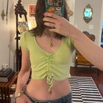 PacSun Green Crop Tee Photo 0