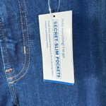 Old Navy  OG Straight High Rise Secret Slim Pockets Dark Wash Jeans 12 New Photo 1