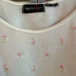 Vintage Floral Embroidered Tank Top Multi Photo 1