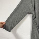 Babaton  The Group Aritzia Grey Jersey Knit Tie Dress Womens L Casual Minimalist Photo 4
