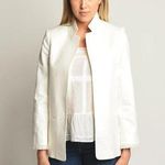 Zadig & Voltaire Volly Frange Ivory Open Front Blazer Jacket Size 36 Photo 0