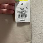 A New Day  Kick Flare Highest Rise Fitted Hip & Thigh Tan Khaki Pants Size 12 NWT Photo 4