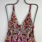 Lucky Brand Boho Paisley Ombre Strappy Lightweight Long Maxi Dress Flowy women M Photo 4