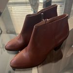 J.Crew NEW  Brown Leather Ankle Boots, Size 12 New w/o Box Photo 9