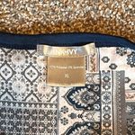 Ink & Ivy 3/4 Sleeve 3 Button Henley Teal Top. Women's Size XL Blue Photo 2