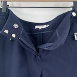 Calvin Klein Pants Size 4 Dress Navy Zippers Business Casual Office Work Career Photo 3