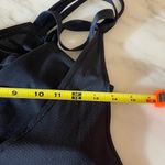 Lululemon  Black Strappy Back Built-In Bra Tank Top Size 4 Photo 2