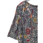 Madewell  Button-Front Raglan Top in Bali Blooms Women's Size Small Photo 2