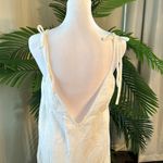 l*space L* Victoria Drawstring Empire Waist Cover-Up Dress, Medium, White, $154 Photo 5