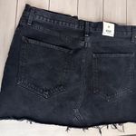 AGOLDE black Denim mini skirt Photo 3