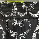 White House | Black Market Black Skirt Elastic Waist Womens XS Tiered Photo 4