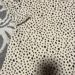 Beeson river long sleeve knit dress. Like new. Size small. Cheetah print Black Photo 1