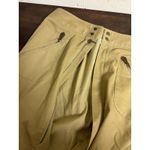 Talbots Vintage Brown Khaki Womens Skirt Size 12 Work Career Wear Zipper Button Pockets Photo 4