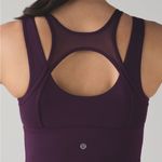 Lululemon  Double Tap Bra II Darkest Magenta size 8 Photo 2