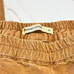 Marine layer  Allison Camel Brown Corduroy elastic waistband pants size medium Photo 4