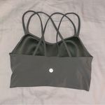 Lululemon Set Grey Sage, Align High-Rise Mini-Flared Pant 28" & Like a Cloud Bra Photo 9