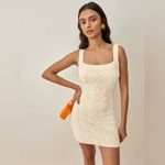 Reformation  Cento Cotton Sweater Dress size S Photo 2