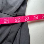 Lane Bryant Lane‎ Bryant Black Wrap Dress Gold Zipper Detail 14/16 Long Sleeve Cocktail Photo 6