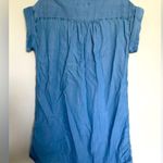 Thread and Supply raw hem denim dress sz S Photo 2