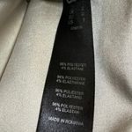 ASOS  Women's Black White Striped Satin Short Sleeve Knee Length Shift Dress Sz 8 Photo 4