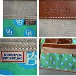 Dooney & Bourke AS NEW🔥AUTHENTIC  Leather/signature canvas zip top Shoulder Photo 15
