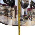Vintage MW Studio Womens Baseball All Over Print 100% Cotton Button Up Shirt 14 Photo 10