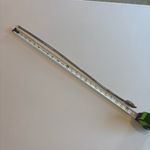 SILVER LEAF BUCKLE Elastic Stretch Waist Belt; Excellent‎ Condition Photo 2