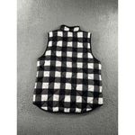 Woolrich Vest Women Large Duck Down Plaid Quilted Puffer Full Zip Classic Photo 1