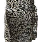 cupcakes and cashmere Women's Lenna Leopard Print Wrap Dress Size Medium‎ Photo 4
