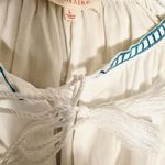 Solitaire  Embroidered floral  Boho peasant Blouse Size Large Photo 8