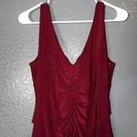 Emerald Sundae Burgundy Glitter Bodycon Dress Large Cocktail Party Dress Photo 2