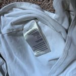 Free People  White Tied Up Bow Sleeveless Tank Top Photo 6